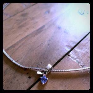 Tanzanite International diamond necklace